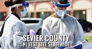 Weekend COVID-19 Testing Exceeds Projected Numbers, Highest Turnout in Sevier County