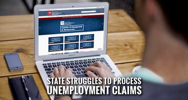 Tennessee Department of Labor Sees More than 112K New Unemployment Claims