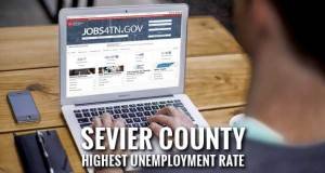 County Unemployment Rates Decrease as State Reopens, Remains Highest in Sevier