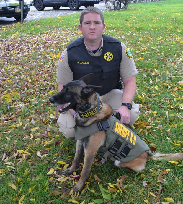 Anonymous Donor Sponsors Protective Vest For Sheriff K-9